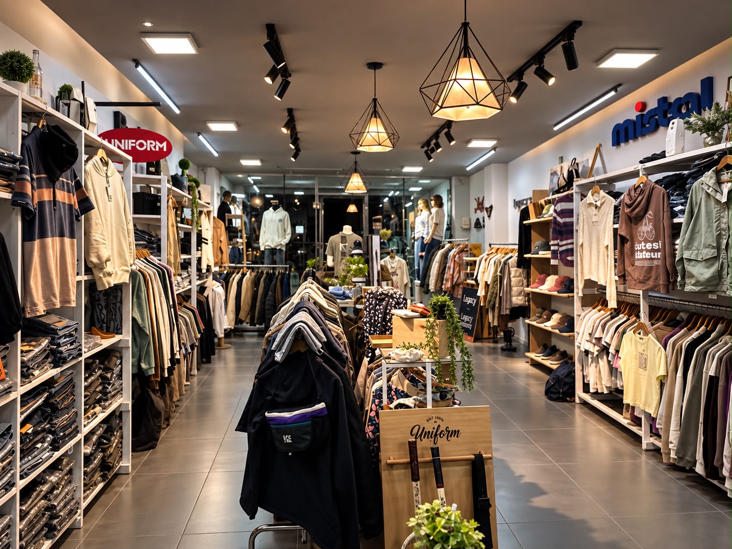 Interior de la tienda